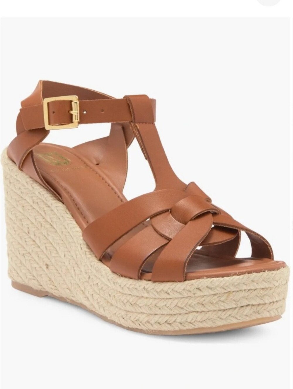 Bruno Magli Espadrille Platform Wedge Sandal